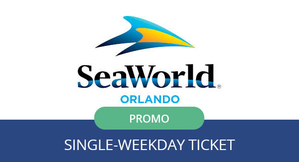 SeaWorld Orlando Single Weekday visit with All Day Dine Promo Orlando