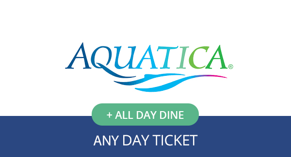 Aquatica Orlando Any Day Ticket + All-Day Dine